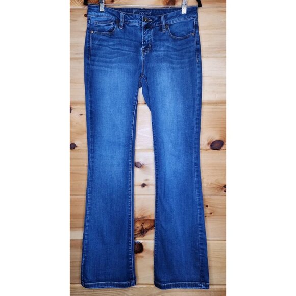 J. C. Penney Denim - JCP Jeans Women 10 Blue Mid Rise Bootcut Western Medium Wash Stretch Denim 10/30